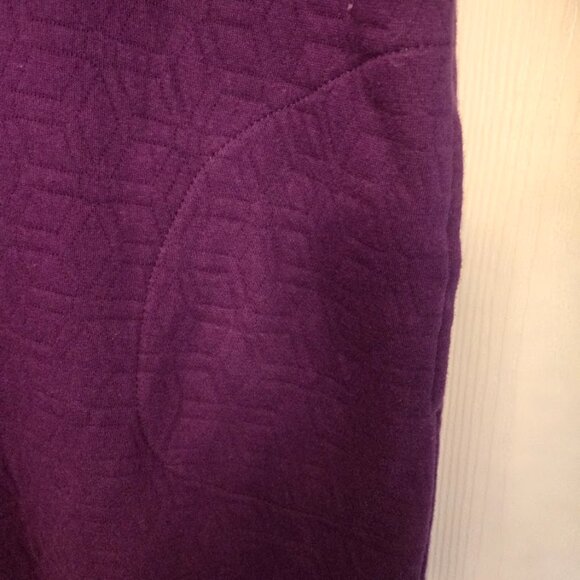 Natori Beijing purple quilted caftan NWOT Size L - Picture 7 of 7